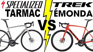 Specialized TARMAC SL7 VS Trek EMONDA SL7 2021 Models [upl. by Elizabet642]