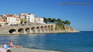 Le 1er novembre 2022 à Banyuls sur mer 4k [upl. by Marven895]