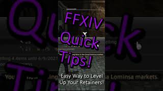 FFXIV Quick Tips  Easy Way to Level Your Retainer [upl. by Goody]