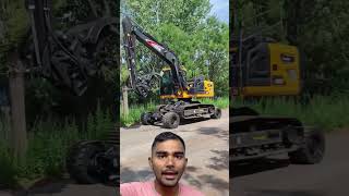 JCB machine me Chake Lagna Suru Ho gaye shortsfeed shortsreels amazingfacts jcb [upl. by Nyrrad]