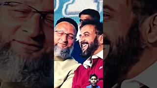 Imtiaz JalilAsaduddin Owaisi😅short videonews shortsviral ✅👌 [upl. by Yonit]