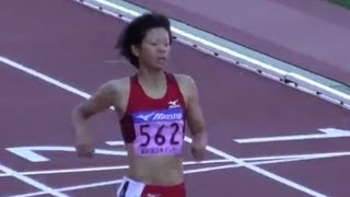 Athletics W400ｍ Semifinal 2組 日本インカレ陸上2012910 [upl. by Tertia]