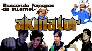 BUSCANDO YOUTUBERS CONOCIDOS  AKINATOR Con Tomas [upl. by Delisle]