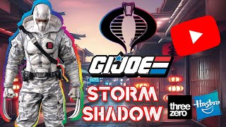 GI JOE THREEZERO quotSTORM SHADOW quot 16 camo version pura nostalgia [upl. by Anirrok]