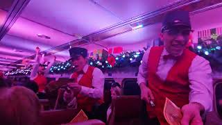 Tickets Please  The Polar Express train ride in Whippany NJ 2024 [upl. by Kathe834]