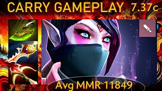 ⭐ 737c Templar Assassin KAD  21 KP  60 Carry Gameplay  Dota 2 Top MMR [upl. by Ataga]