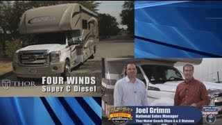 2014 Thor Four Winds Chateau Super C Diesel Review at MHSRVcom Worlds RV Show [upl. by Nurse819]