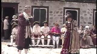 La Seigneurie Volant St Paulin Quebec 2000 Historical Play [upl. by Lamee]