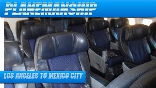 Aeromexico First Class Seat 1A LAX  MEX to see MORRISSEY [upl. by Dorotea]