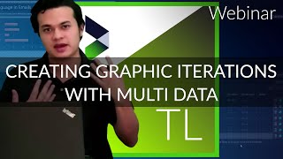 Titler Live 5  Creating graphic iterations with Multi Data  NewBlue Webinar [upl. by Ettezus]