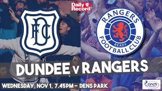 Dundee v Rangers live stream and TV details for midweek Scottish Premiership match at Dens Park [upl. by Aelyk641]