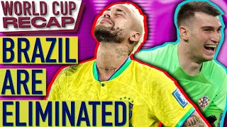 Croatia Eliminate BRAZIL In ANOTHER Shootout amp ARGENTINA Advance  WORLD CUP RECAP 15 [upl. by Stevie]