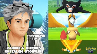 Zarude and Victini’s Exclusive storyline in Pokemon GO [upl. by Anec]