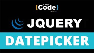 Datepicker In jQuery  Datepicker Widget In jQuery  jQuery DatePicker Tutorial  SimpliCode [upl. by Portwin]