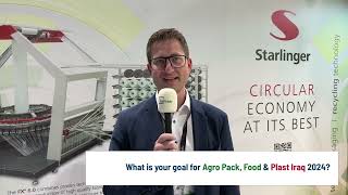 Starlinger  Agro Pack Food amp Plast Iraq 2024 [upl. by Notsecnirp]