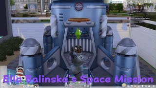 The Sims 4  Ella Balinskas Space Mission [upl. by Lledal99]