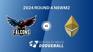 2024 NSWDL R4 Mens Div 2 Diehard Dark Knights vs Five Dock Falcons [upl. by Atinhoj861]