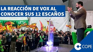 “¡Adiós Susanita adiós” la euforia en Vox [upl. by Teryn]