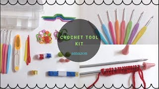 Crochet Tool Kit Amazon  Crochet Hook Set [upl. by Mode602]