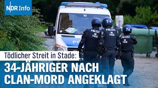 Mordprozess in Stade gestartet Rivalisierende Clans Miri und ElZein in Niedersachsen  NDR Info [upl. by Talley]