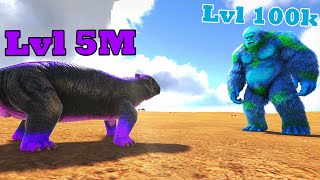 Sasquatch LvL 100K VS Lystro LvL 5 Million [upl. by Leahcimdivad360]