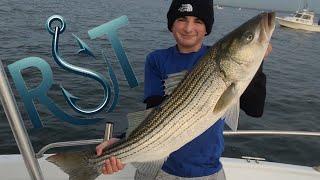 Striper Fishing  Raritan Bay  Fall Run 2023 [upl. by Cornie]