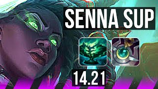 SENNA amp Jhin vs HWEI amp KaiSa SUP  309  KR Diamond  1421 [upl. by Alliuqahs493]