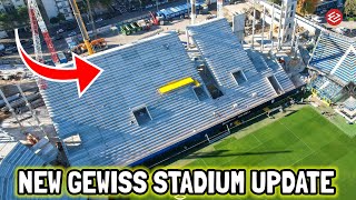 AMAZING New Gewiss Stadium Renovations Update New Curva Sud Morosini Progress Stand Gate Access [upl. by Platto]