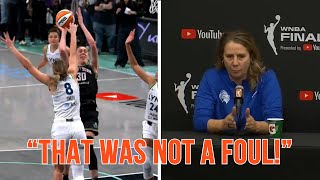 Minnesota Lynx vs New York Liberty  WNBA FINALS GAME 5 HIGHLIGHTS  WAS IT A FOUL [upl. by Dud]