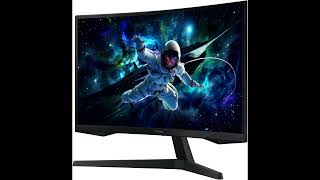 Review SAMSUNG 27Inch Odyssey G55C Series QHD 1000R Curved Gaming Monitor LS27CG552ENXZA [upl. by Kcirdled]