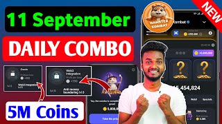 11 September Daily Combo  Hamster Kombat Daily Combo Today  11 September Daily Combo [upl. by Erin]