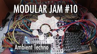 Modular Jam 10 Ambient Techno  Malekko Quad Envelope [upl. by Drofub]