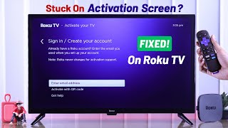 Fix Roku TV Stuck in Activation Screen Email Verification [upl. by Ettena]