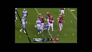 Ceedee lamb catch’s vs 49ers [upl. by Ahsenaj]