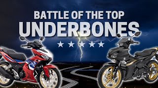 HONDA WINNER X 150 VS YAMAHA SNIPER 155R COMPARISON  BATTLE OF THE TOP UNDERBONES [upl. by Nilyac582]