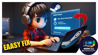 How to Fix the Steam Disk Write Error 2024 Guide [upl. by Isadore]