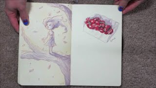 Sketchbook Tour  Europe Sketchbook [upl. by Buff]