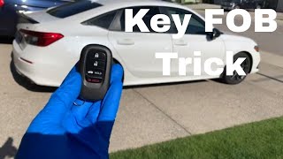 Honda Key FOB Auto Window Open and Close [upl. by Tabb]