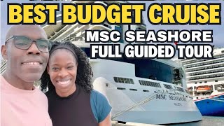 Ultimate Ship Tour  MSC Seashore Explore Every Deck and Feature [upl. by Llennoc]