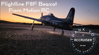 Flightline 1200MM F8F Bearcat from Motion RC [upl. by Ynelram]