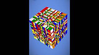 20x20 Rubik’s Cube Solve [upl. by Naasah]