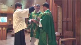 Altar Server Training Video for Masses with Incense [upl. by Nolahc]