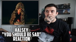 Halsey  You Should Be Sad Reaction [upl. by Adnuhsat]