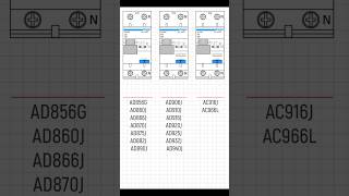 Диф Автомат Hager AD  AC Microsoft Visio Models Free Download [upl. by Strohben]