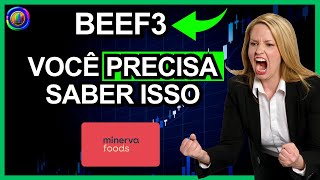 VEJA ANTES QUE SEJA TARDE  VALE A PENA INVESTIR NA AÇÃO DA MINERVA ANÁLISE GRÁFICA beef3 [upl. by Noyk]