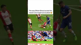 Giroud masterclass premierleage fplfamily football soccer fplshow sportsball chelseafc funny [upl. by Noret]