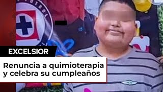 Niño de 13 años renuncia a quimioterapia para descansar en paz [upl. by Pascha362]