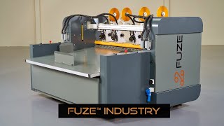 FUZE Industry 1850  Double Sided Tape and Magnetic Tape Application Machine [upl. by Uchida119]