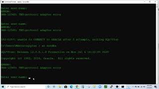 Solving Error ORA12560 TNSprotocol adapter error [upl. by Irrek]