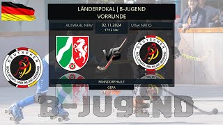 06 🏑 ROLLHOCKEY 🇩🇪 LÄNDERPOKAL  VORRUNDE  U15w Nationalmannschaft vs SG BSH [upl. by Ailbert]